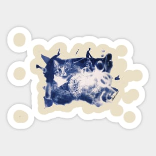 Planet Meow Sticker